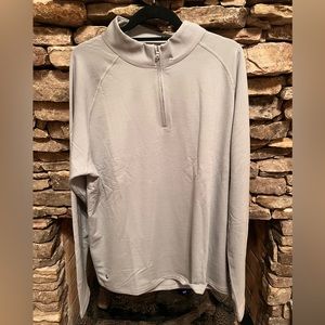 Peter Millar Excursionist Flex Pullover Gale Grey